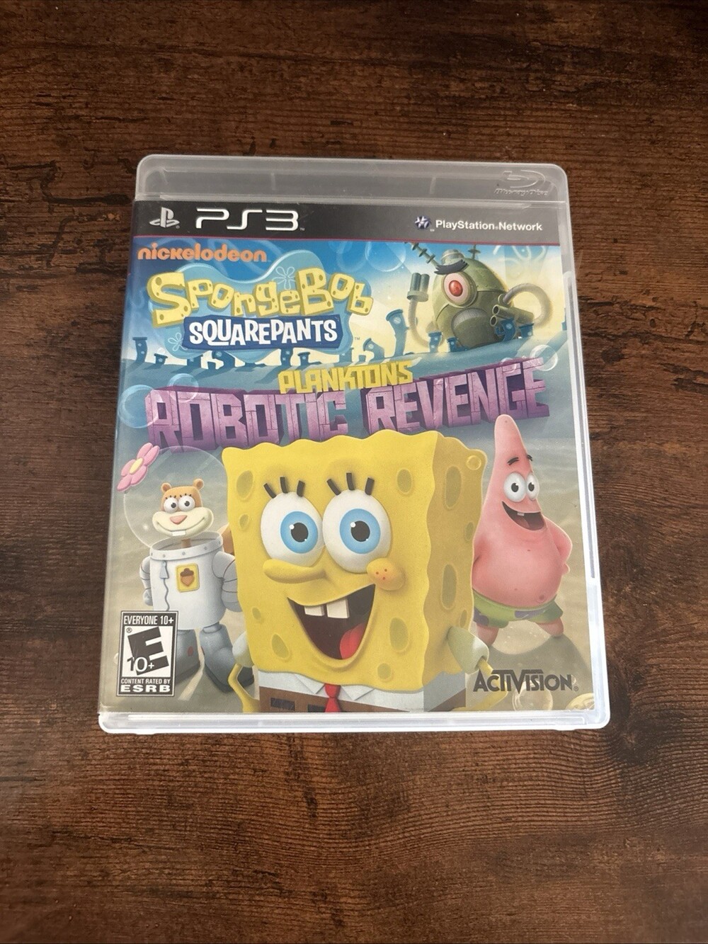 Activision SpongeBob SquarePants: Plankton's Robotic Revenge (PS3) No Manual